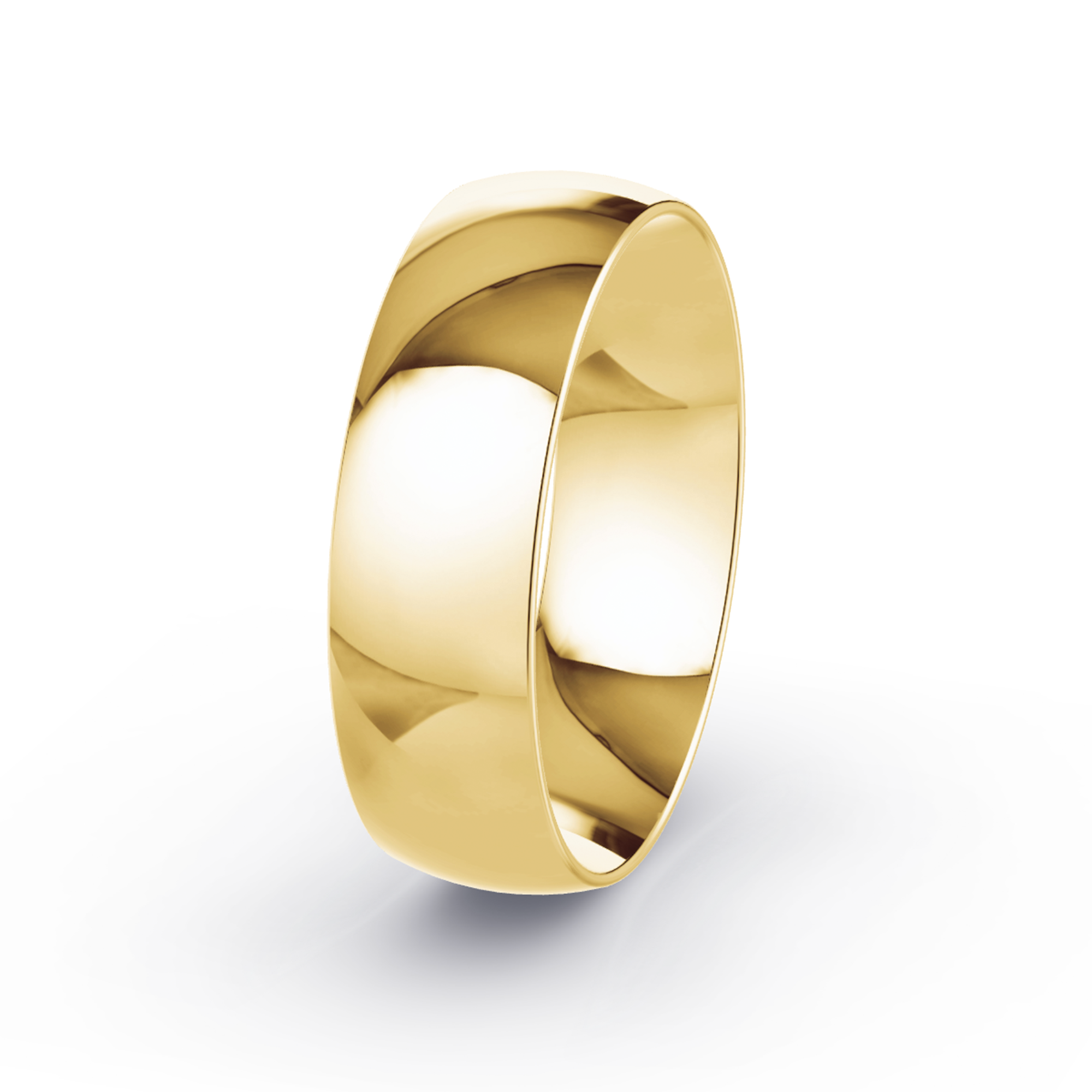 6mm 10K Gold Traditional Court Band