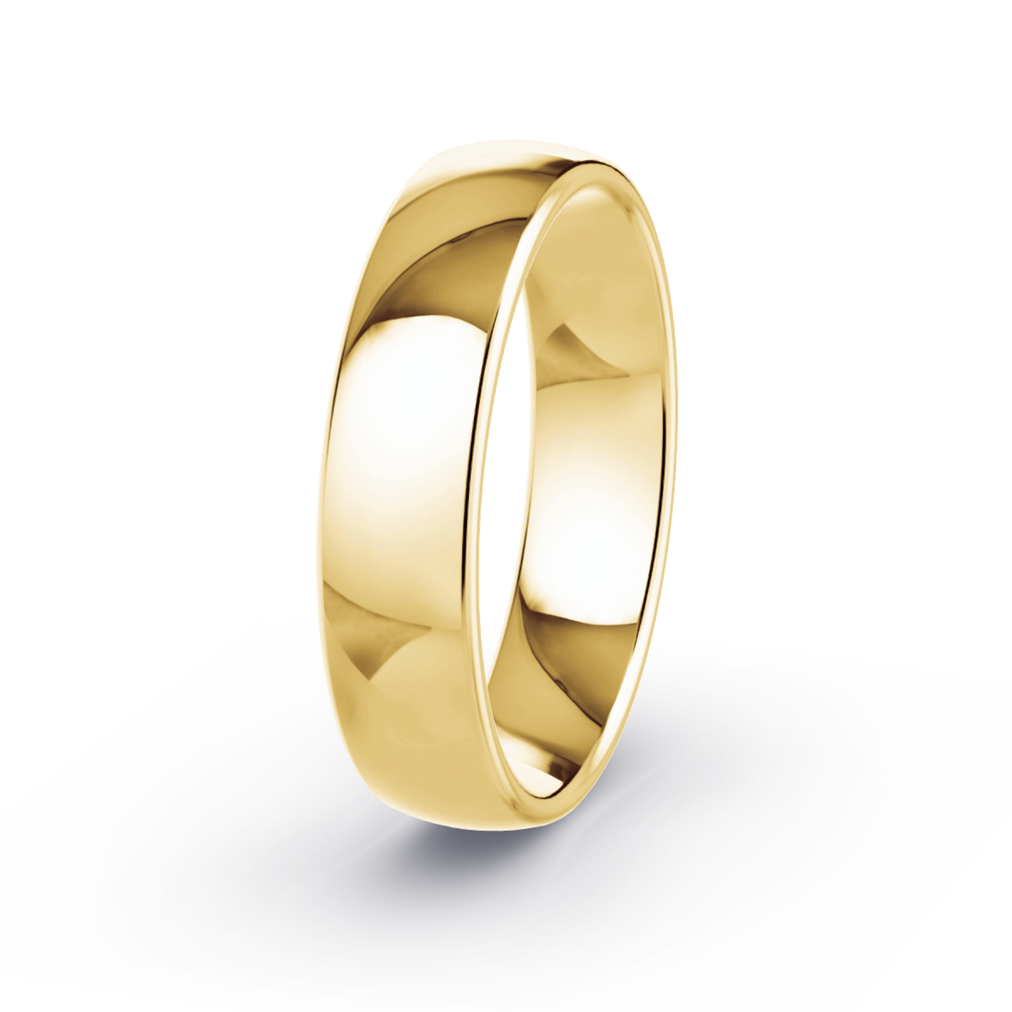 5mm 18K Gold Double Comfort Band